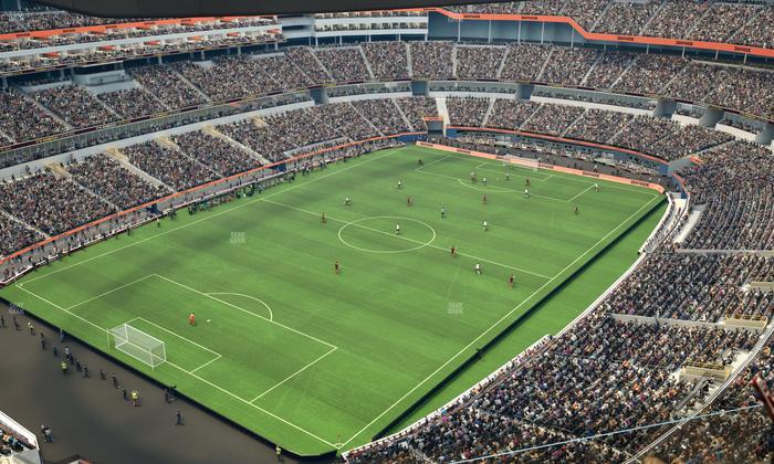 SoFi Stadium - Section 435 Wc Seat View