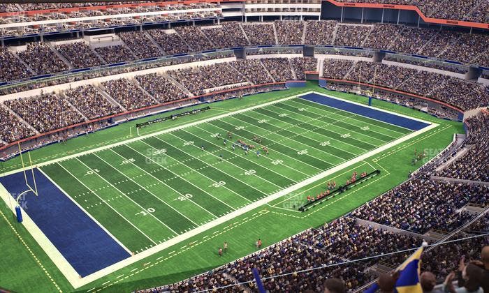 SoFi Stadium - Section 437 Wc Seat View