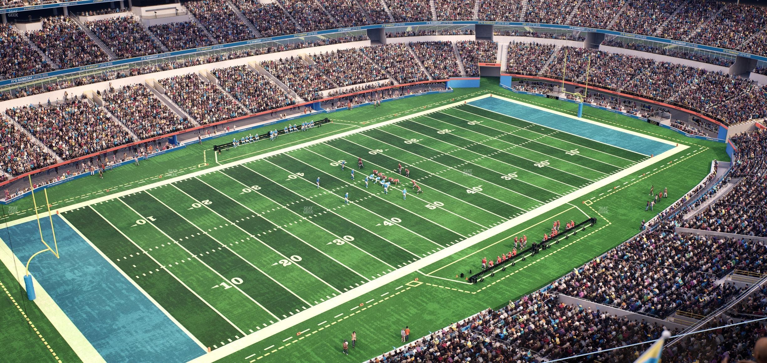 SoFi Stadium - Section 437 Wc Seat View
