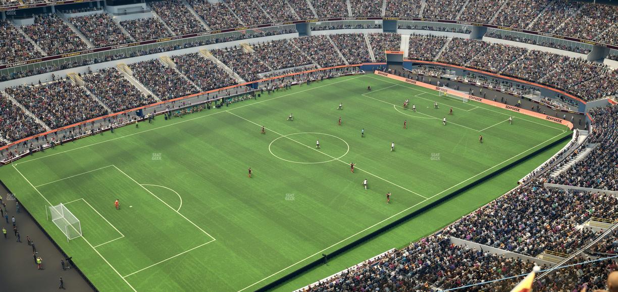 SoFi Stadium - Section 437 Wc Seat View