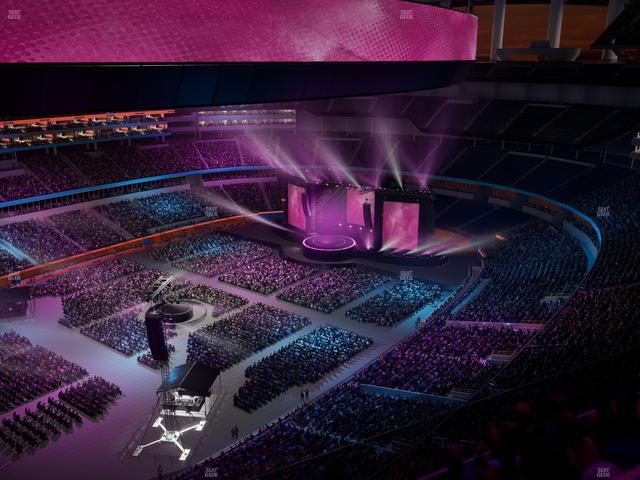 SoFi Stadium - Section 437 Wc Seat View SoFi Stadium - Section 437 Wc Seat View