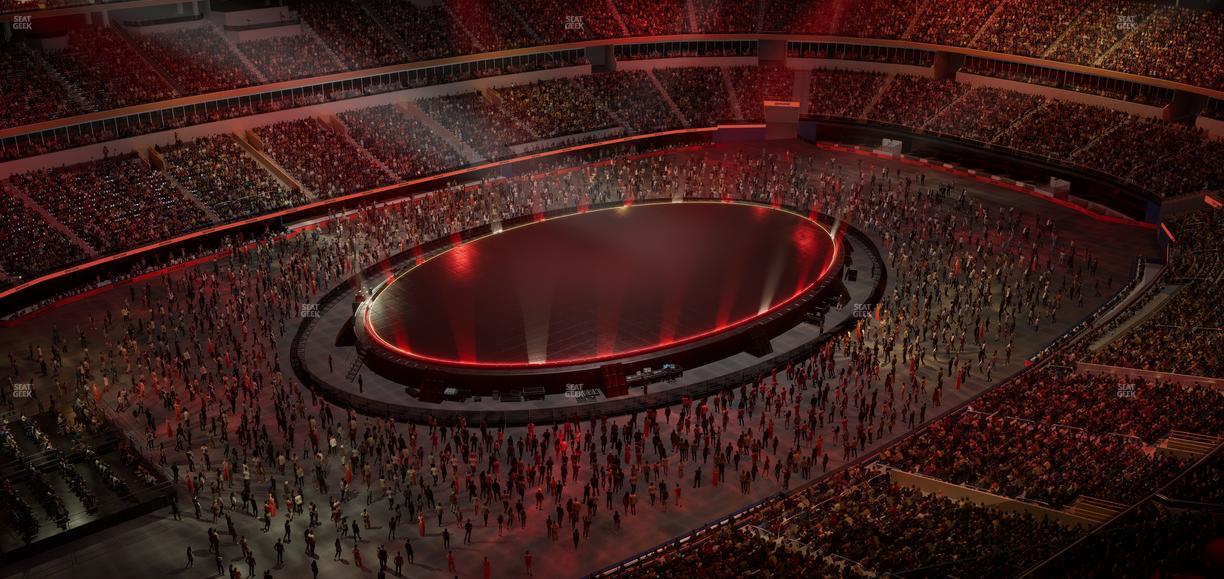 SoFi Stadium - Section 437 Wc Seat View