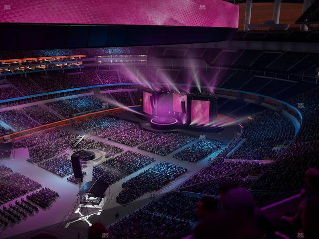 SoFi Stadium - Section 437 Seat View SoFi Stadium - Section 437 Seat View