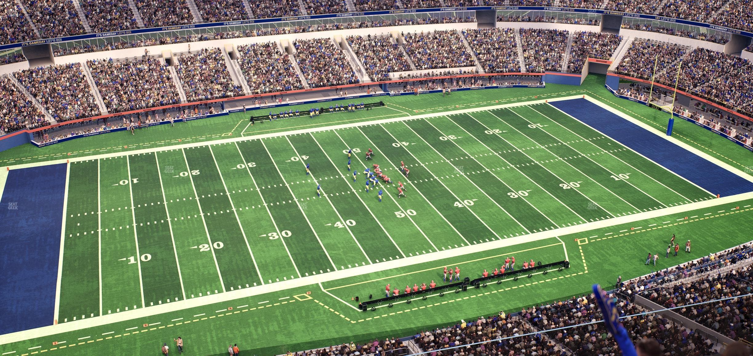 SoFi Stadium - Section 440 Wc Seat View
