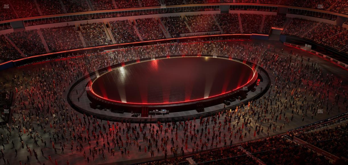 SoFi Stadium - Section 440 Wc Seat View