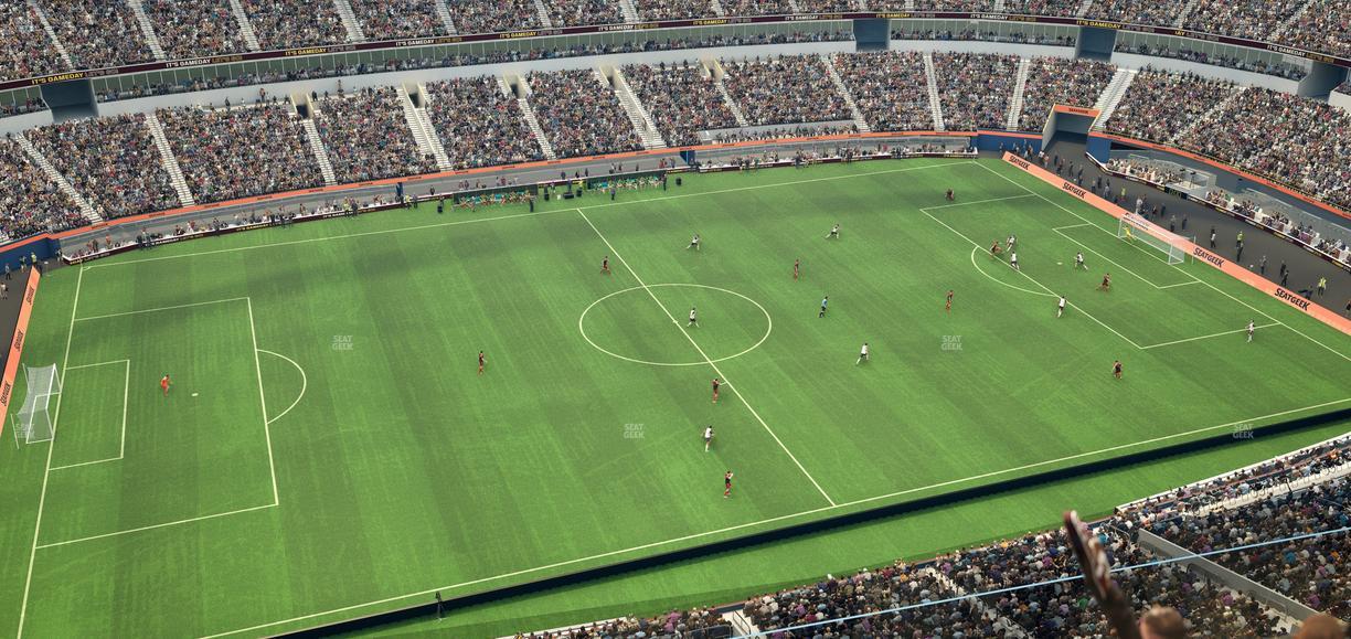 SoFi Stadium - Section 440 Wc Seat View