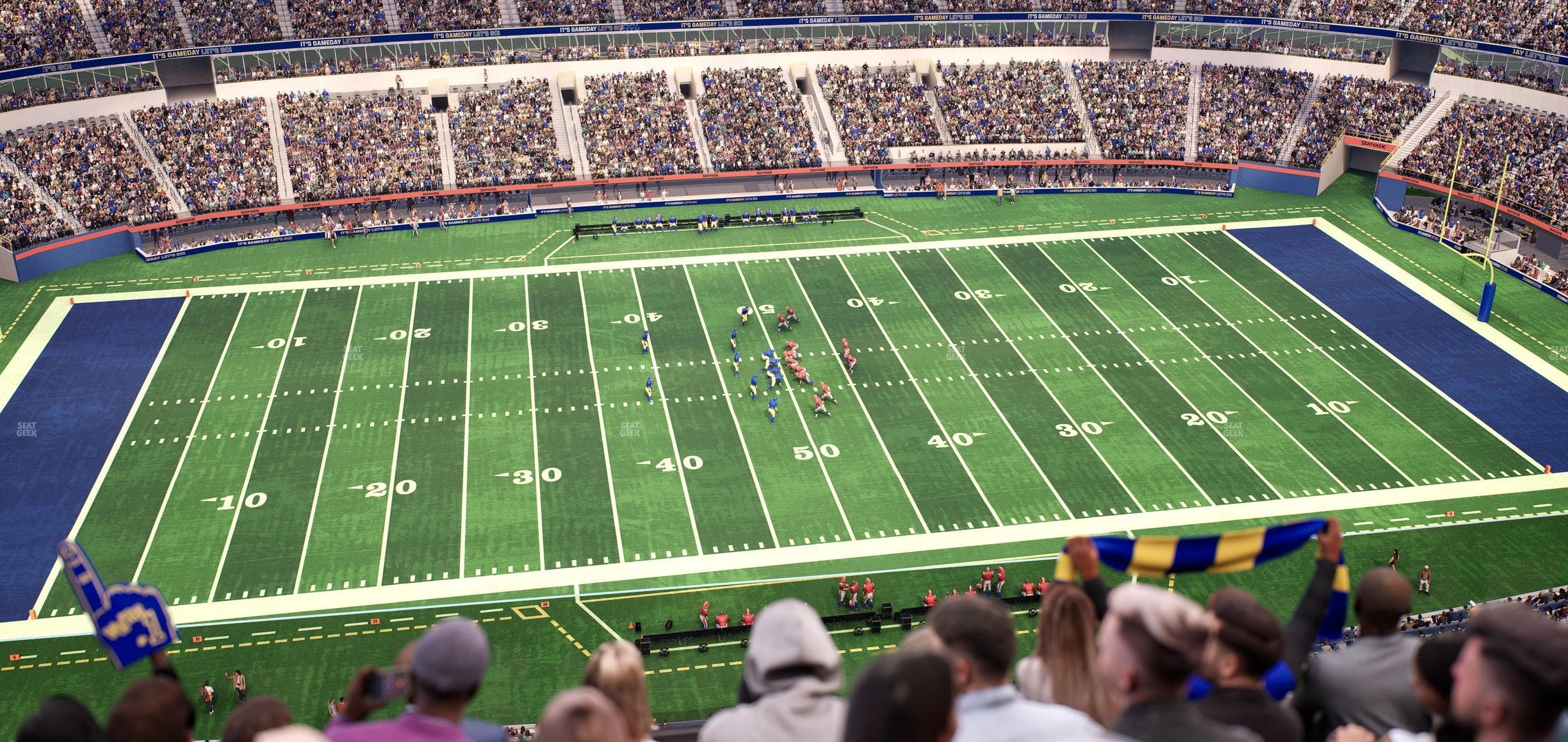 SoFi Stadium - Section 442 Seat View