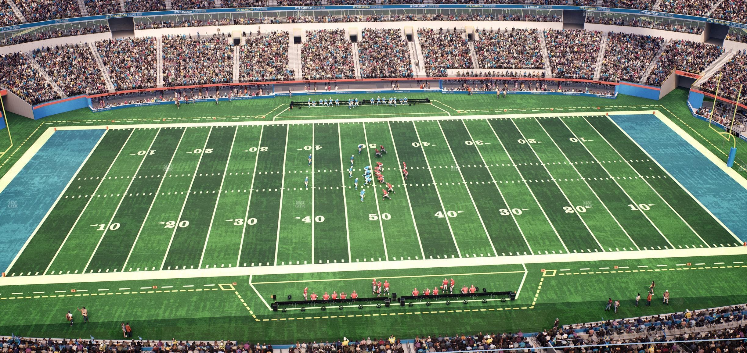SoFi Stadium - Section 443 Wc Seat View
