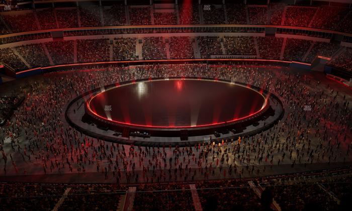 SoFi Stadium - Section 443 Wc Seat View