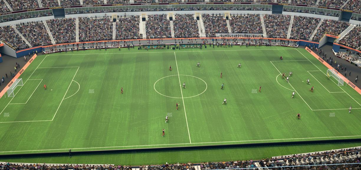 SoFi Stadium - Section 443 Wc Seat View