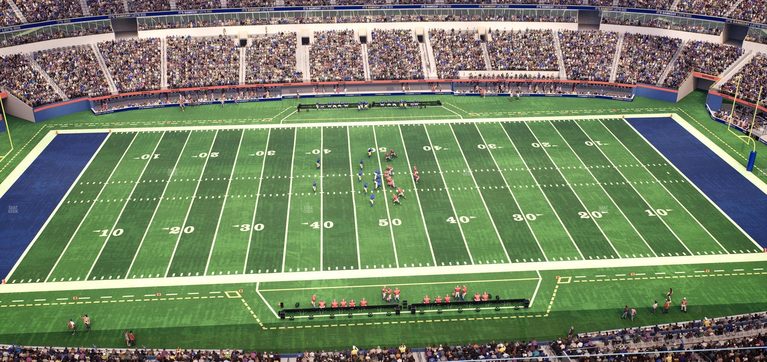 SoFi Stadium - Section 443 Wc Seat View