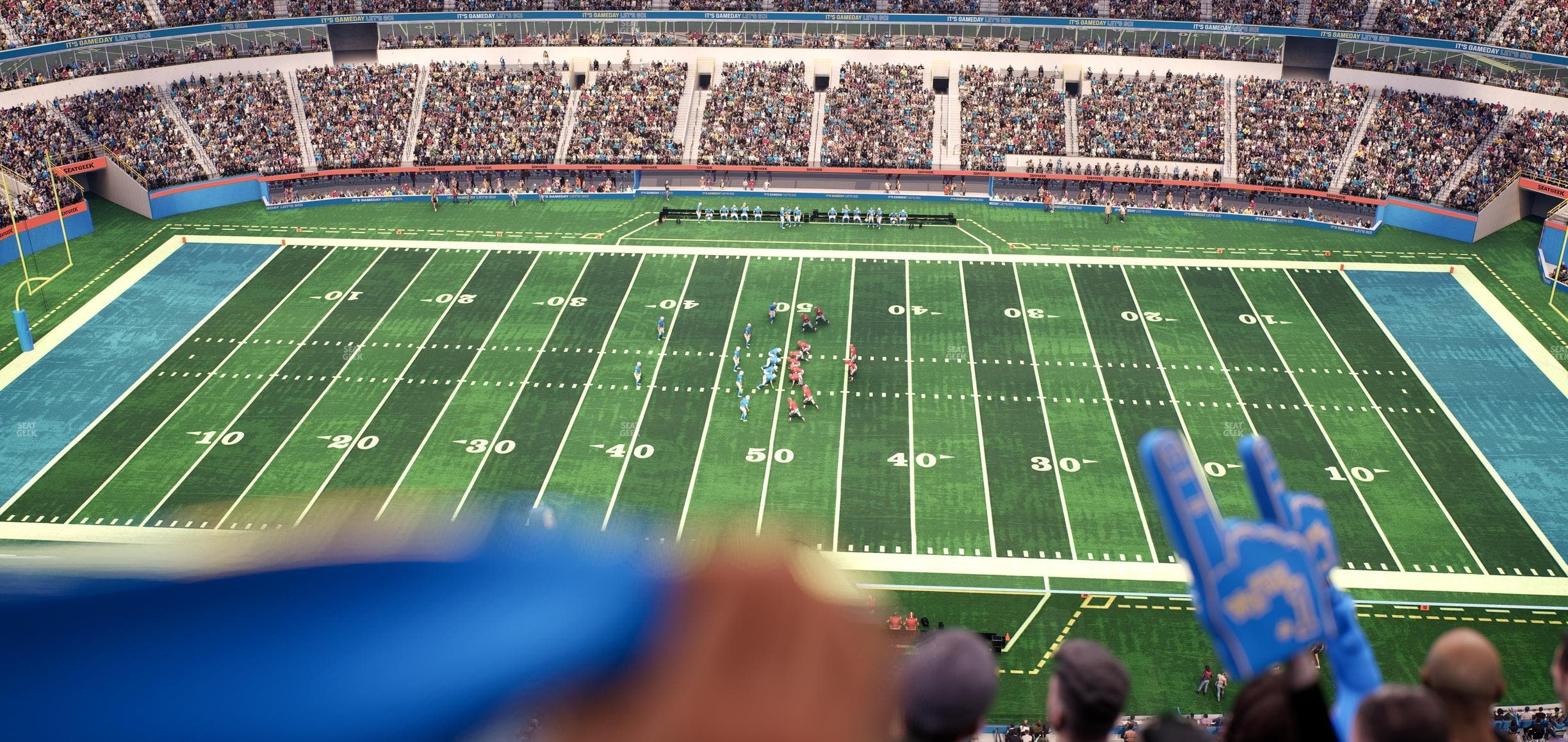 SoFi Stadium - Section 444 Seat View
