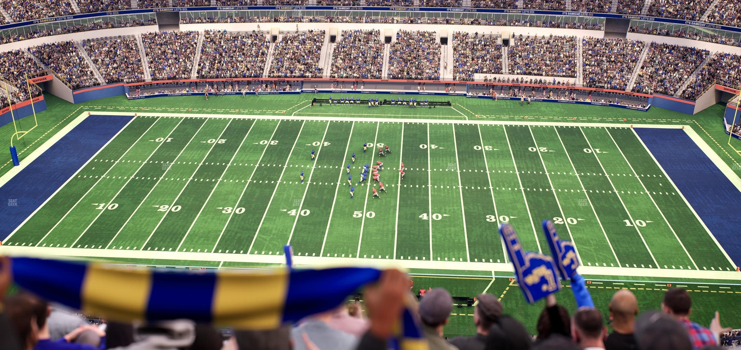 SoFi Stadium - Section 444 Seat View