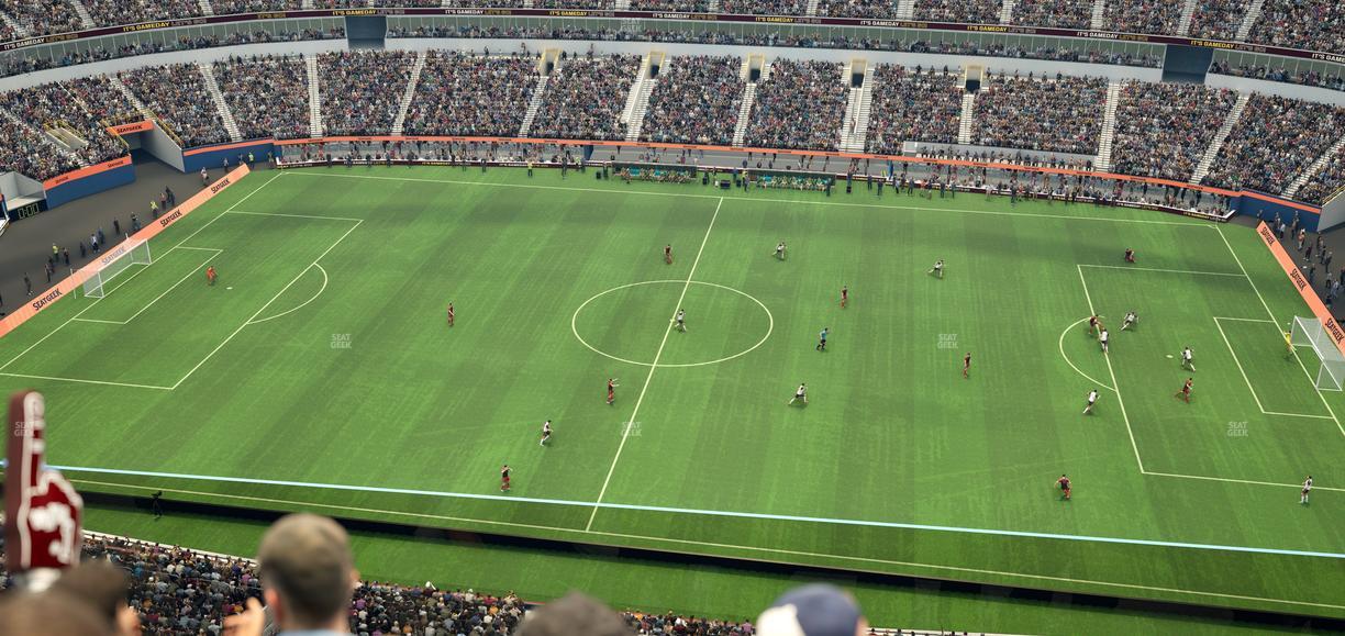 SoFi Stadium - Section 445 Seat View