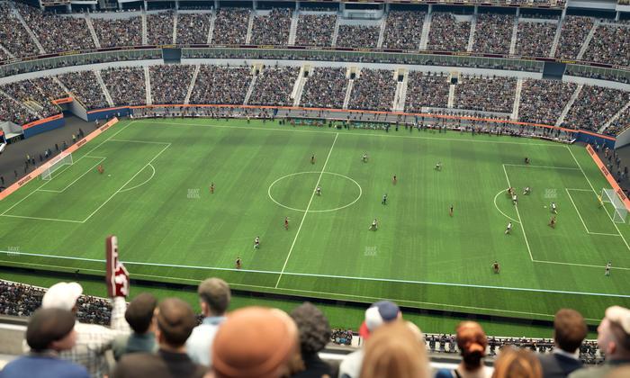 SoFi Stadium - Section 445 Seat View