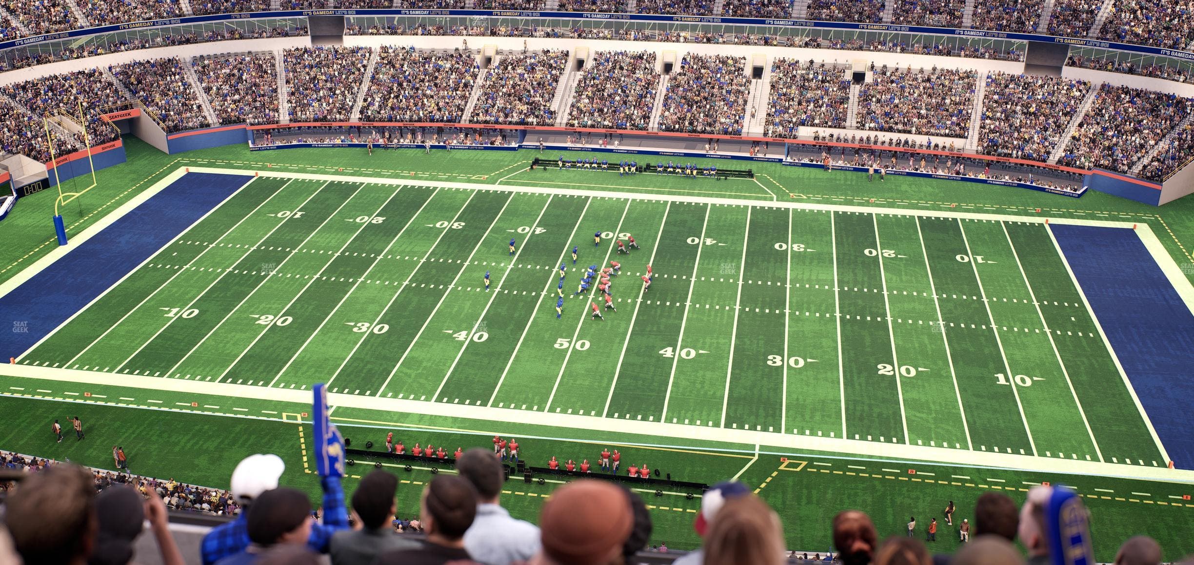 SoFi Stadium - Section 445 Seat View