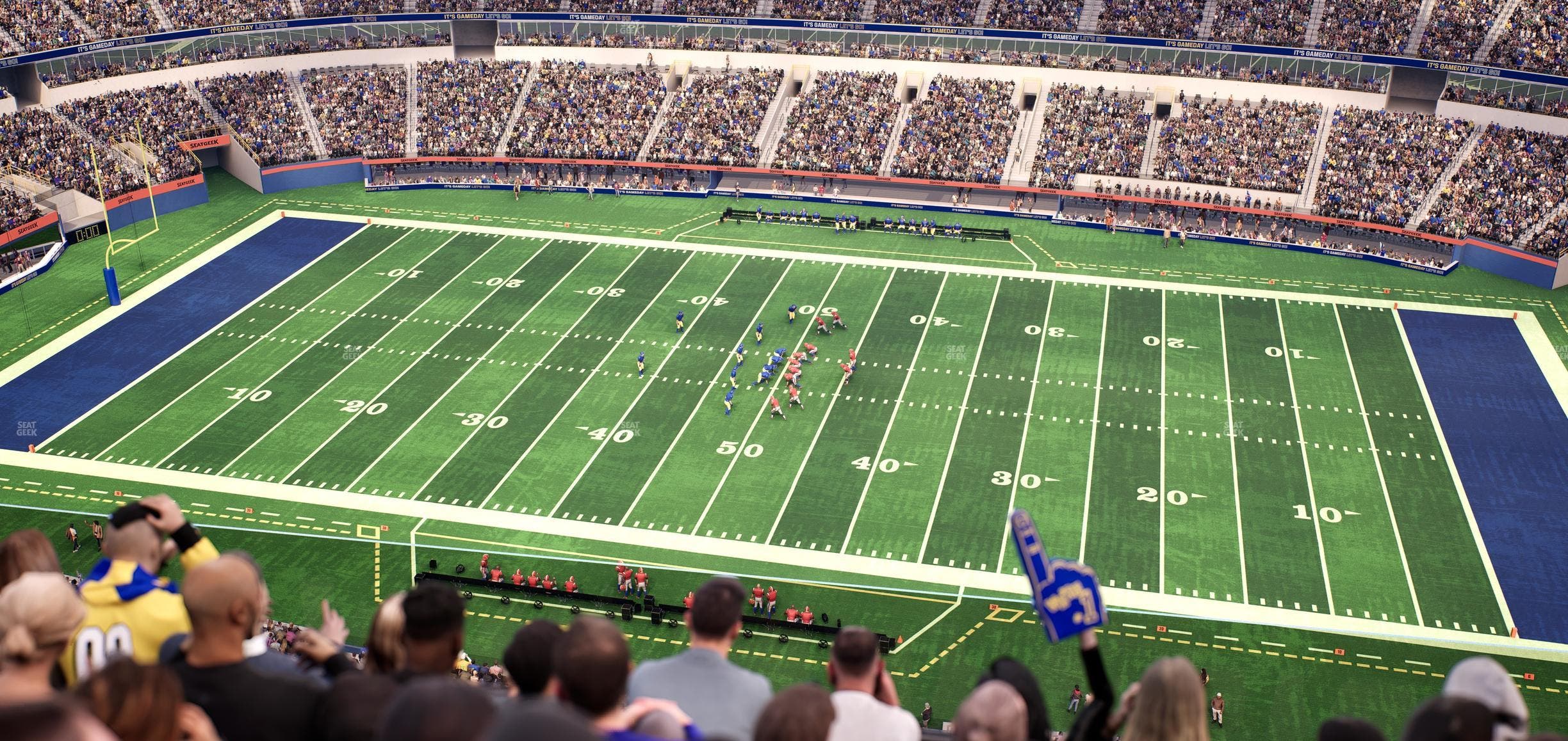 SoFi Stadium - Section 446 Seat View