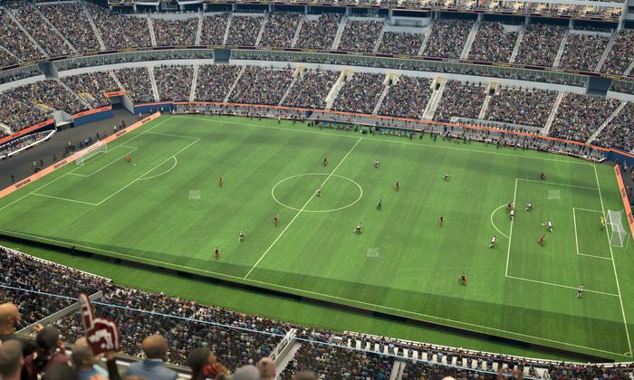 SoFi Stadium - Section 447 Wc Seat View