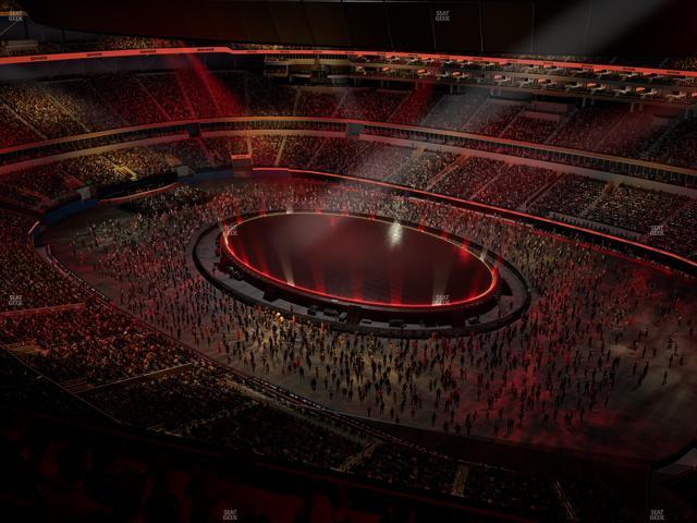 SoFi Stadium - Section 450 Wc Seat View