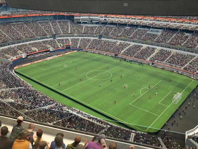 SoFi Stadium - Section 450 Wc Seat View