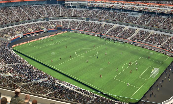 SoFi Stadium - Section 450 Wc Seat View