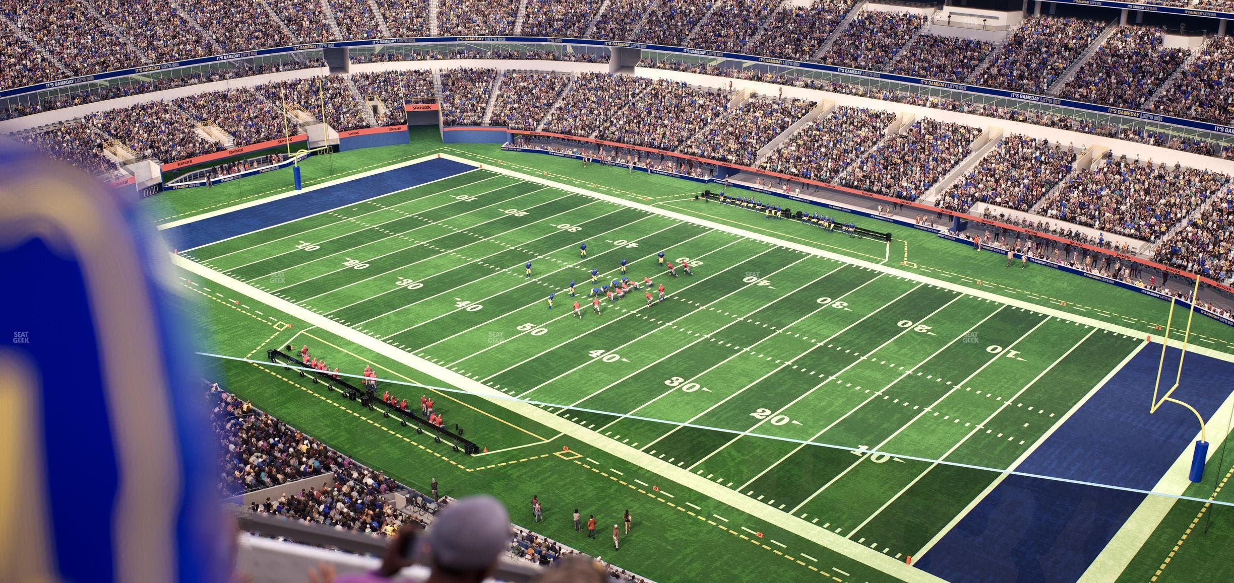 SoFi Stadium - Section 450 Seat View