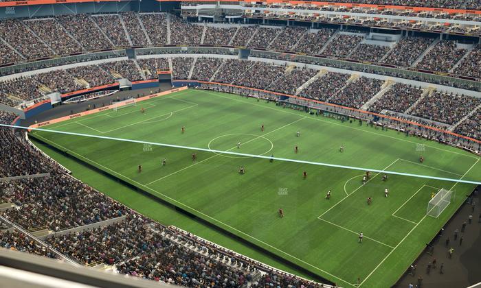 SoFi Stadium - Section 450 Seat View