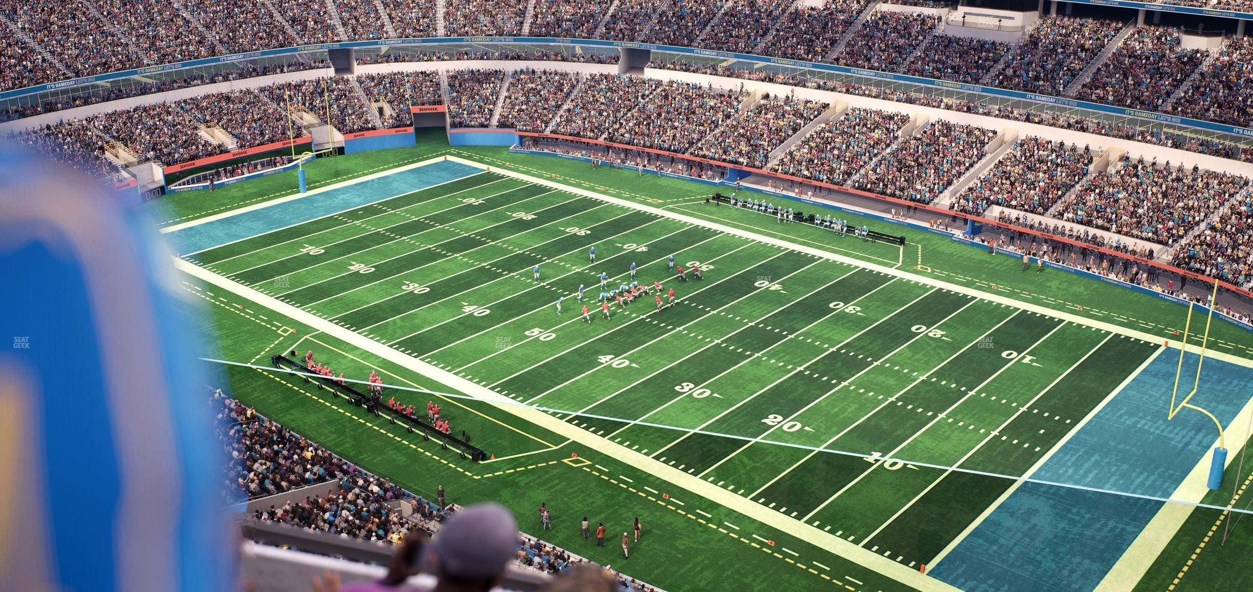 SoFi Stadium - Section 450 Seat View