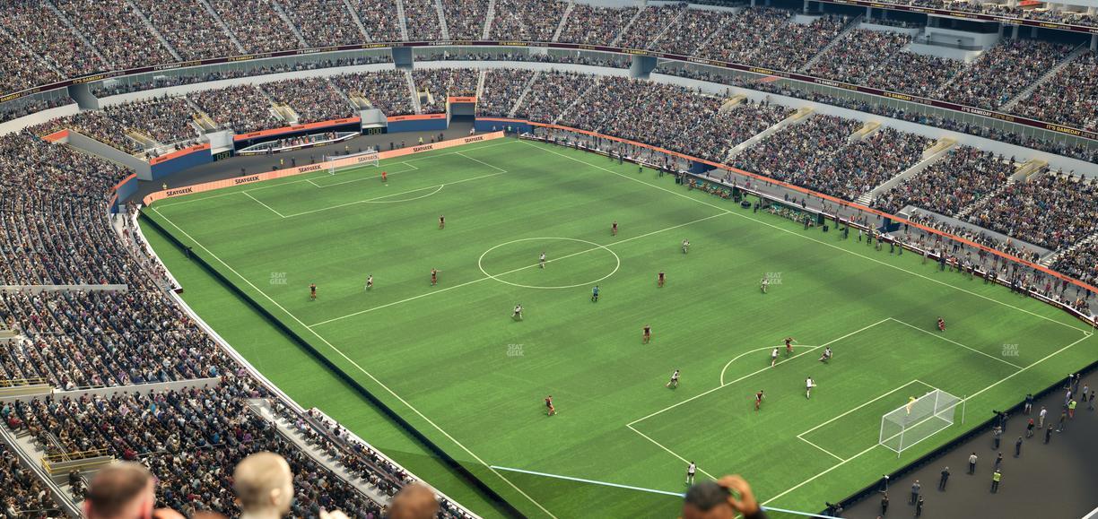 SoFi Stadium - Section 452 Seat View