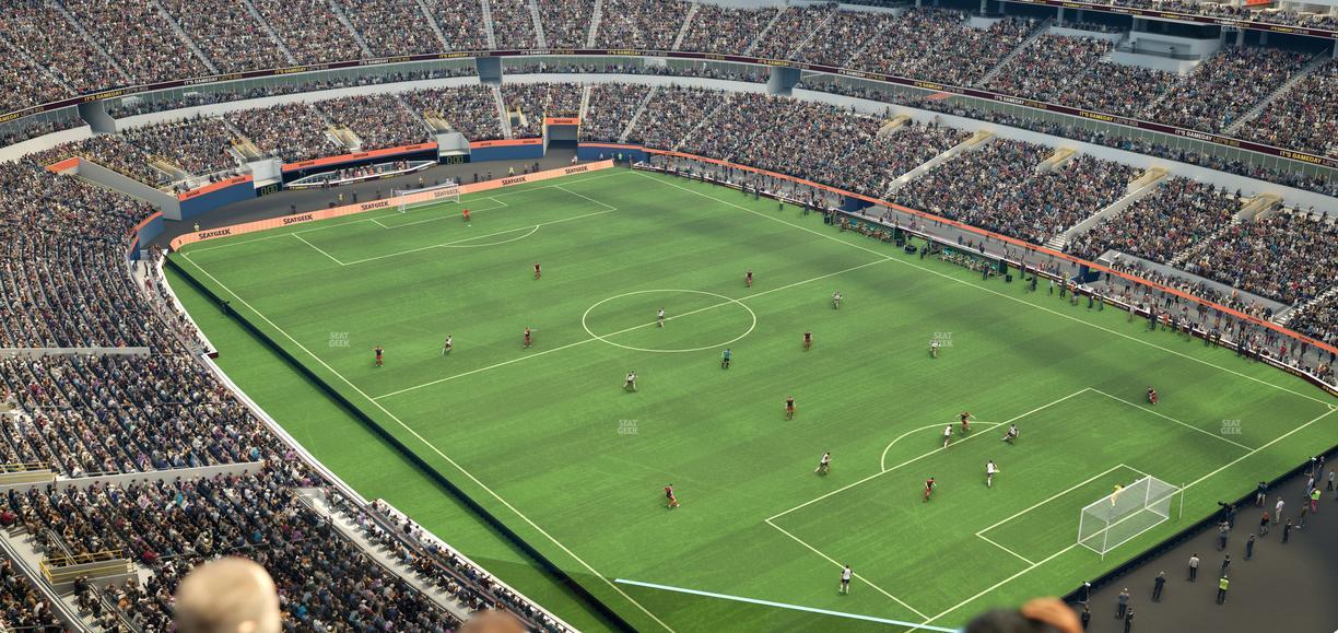 SoFi Stadium - Section 452 Seat View