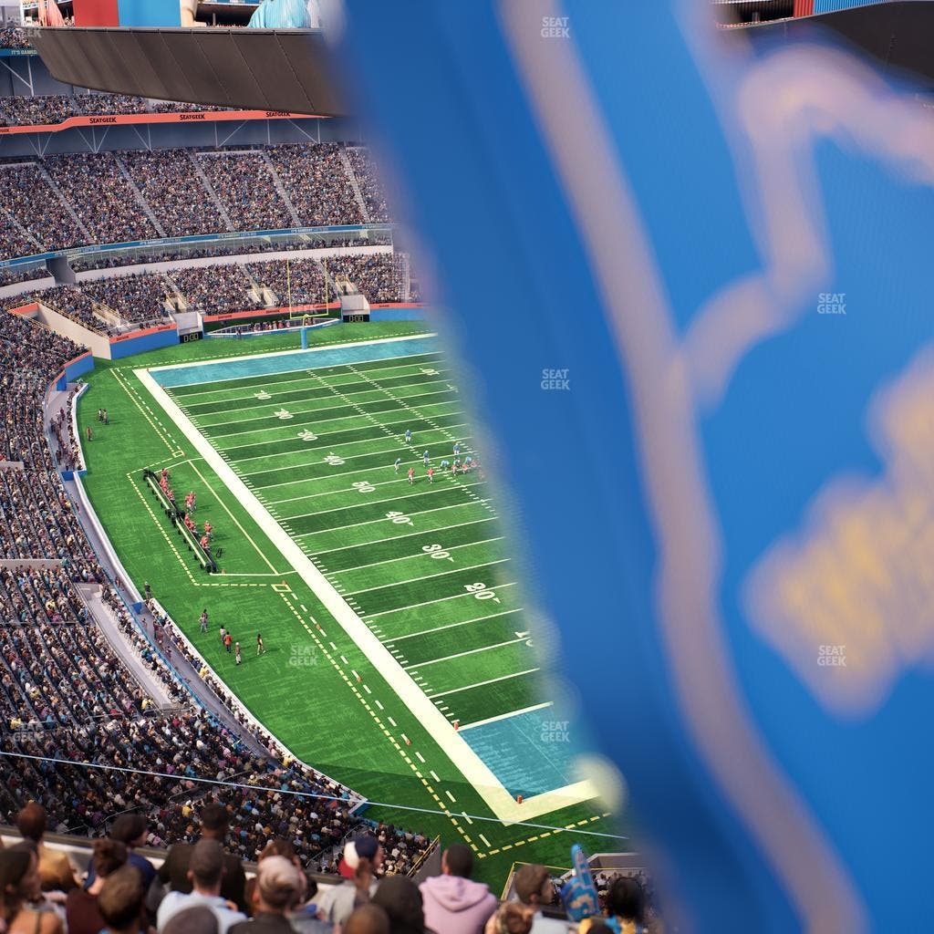 SoFi Stadium - Section 454 Wc Seat View
