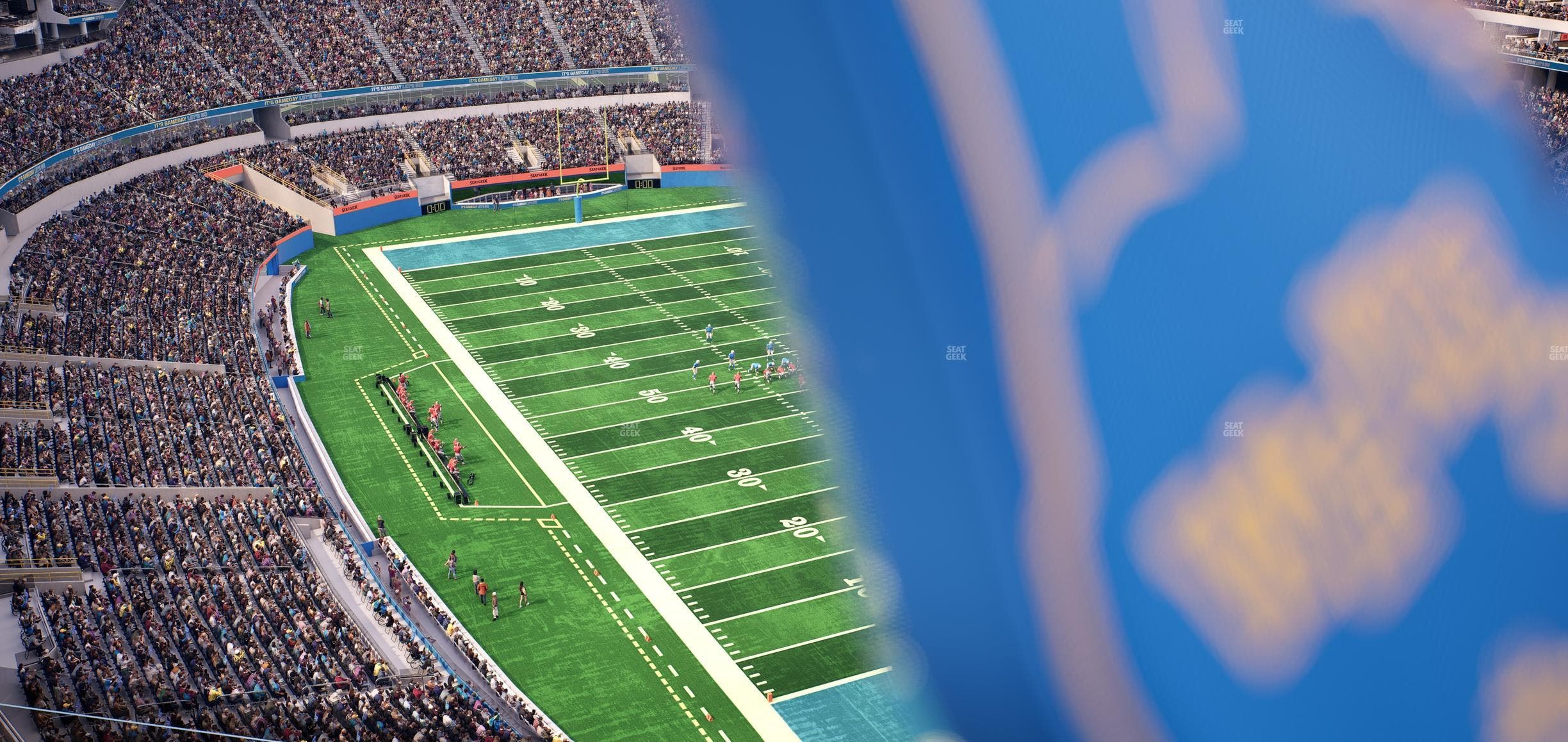 SoFi Stadium - Section 454 Wc Seat View
