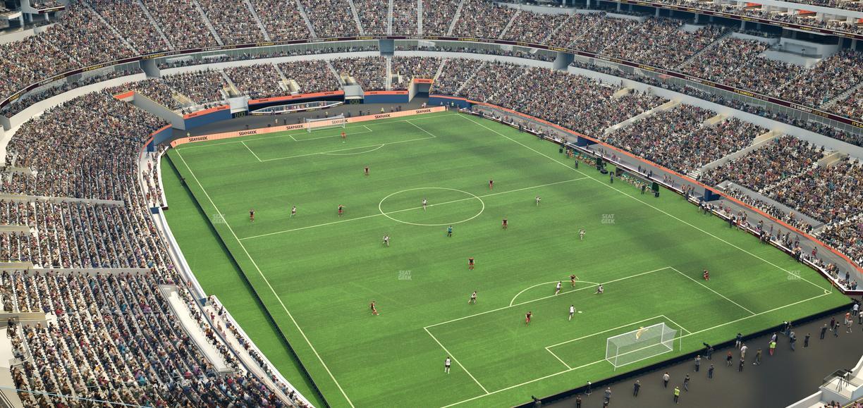 SoFi Stadium - Section 454 Wc Seat View