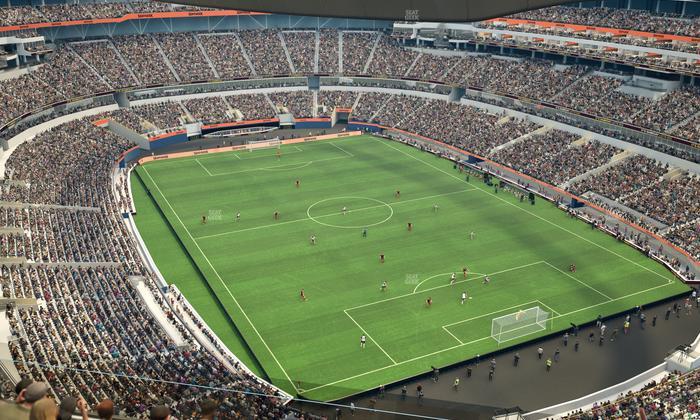 SoFi Stadium - Section 454 Wc Seat View