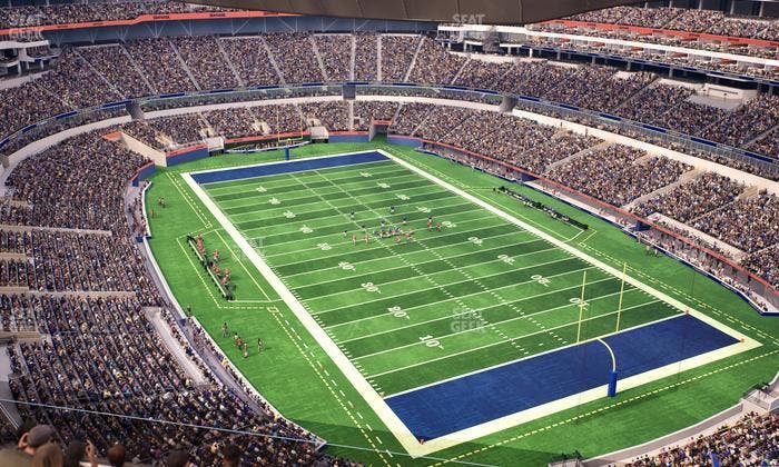 SoFi Stadium - Section 454 Wc Seat View