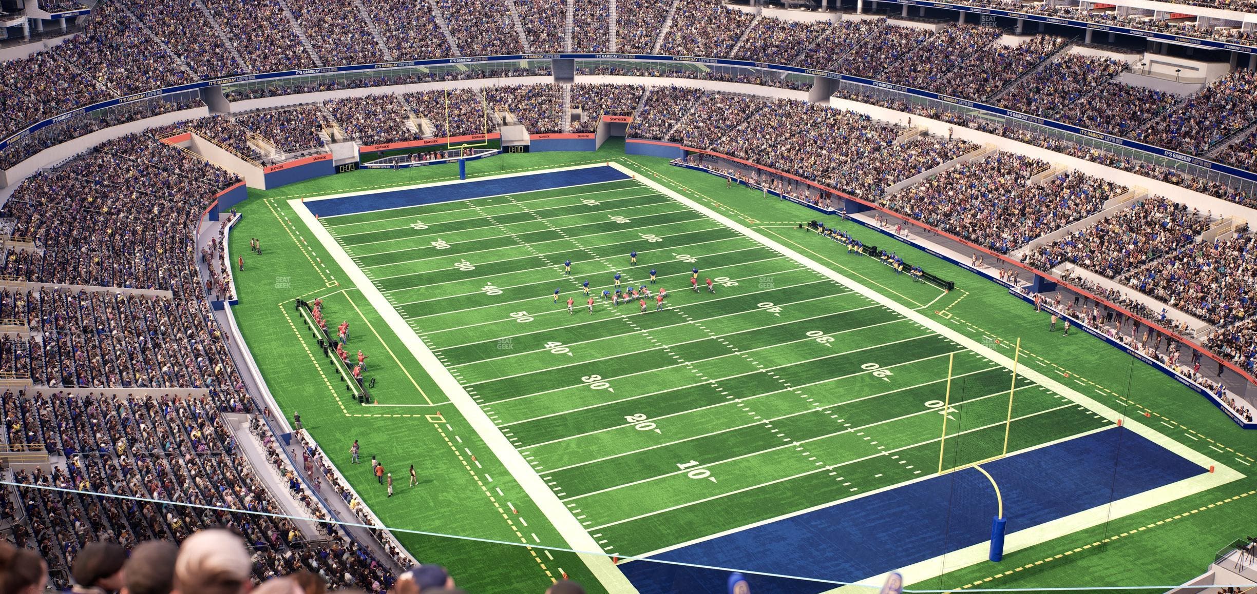 SoFi Stadium - Section 454 Seat View