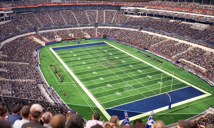 SoFi Stadium - Section 454 Seat View