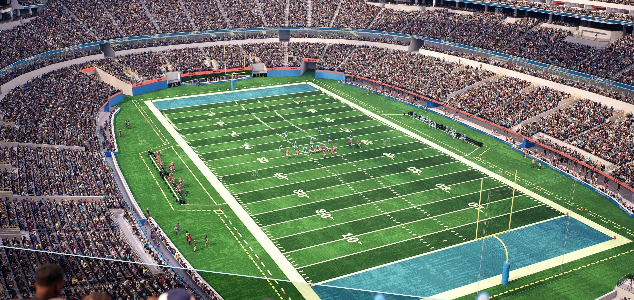SoFi Stadium - Section 454 Seat View