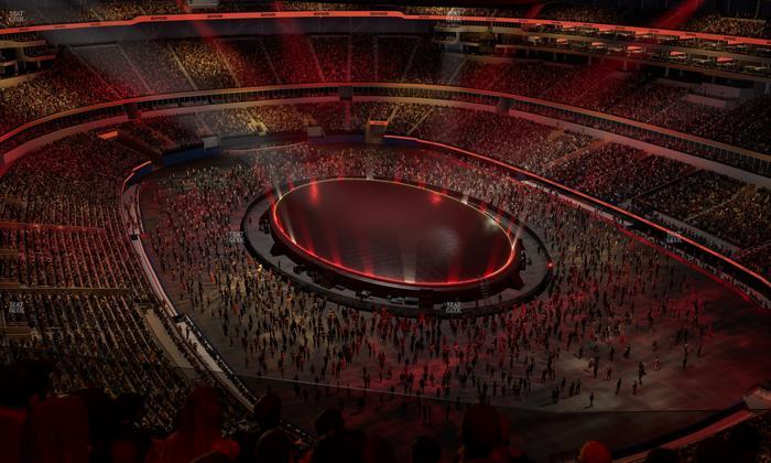 SoFi Stadium - Section 454 Seat View