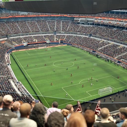 SoFi Stadium - Section 454 Seat View