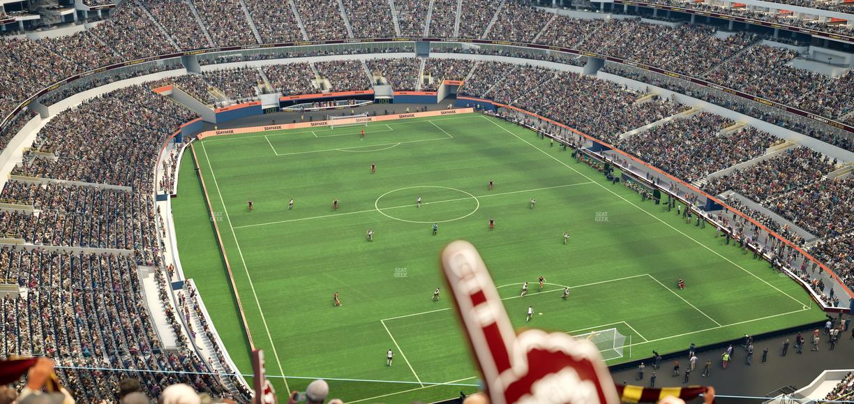 SoFi Stadium - Section 455 Seat View