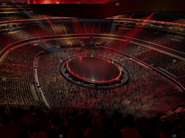 SoFi Stadium - Section 455 Seat View