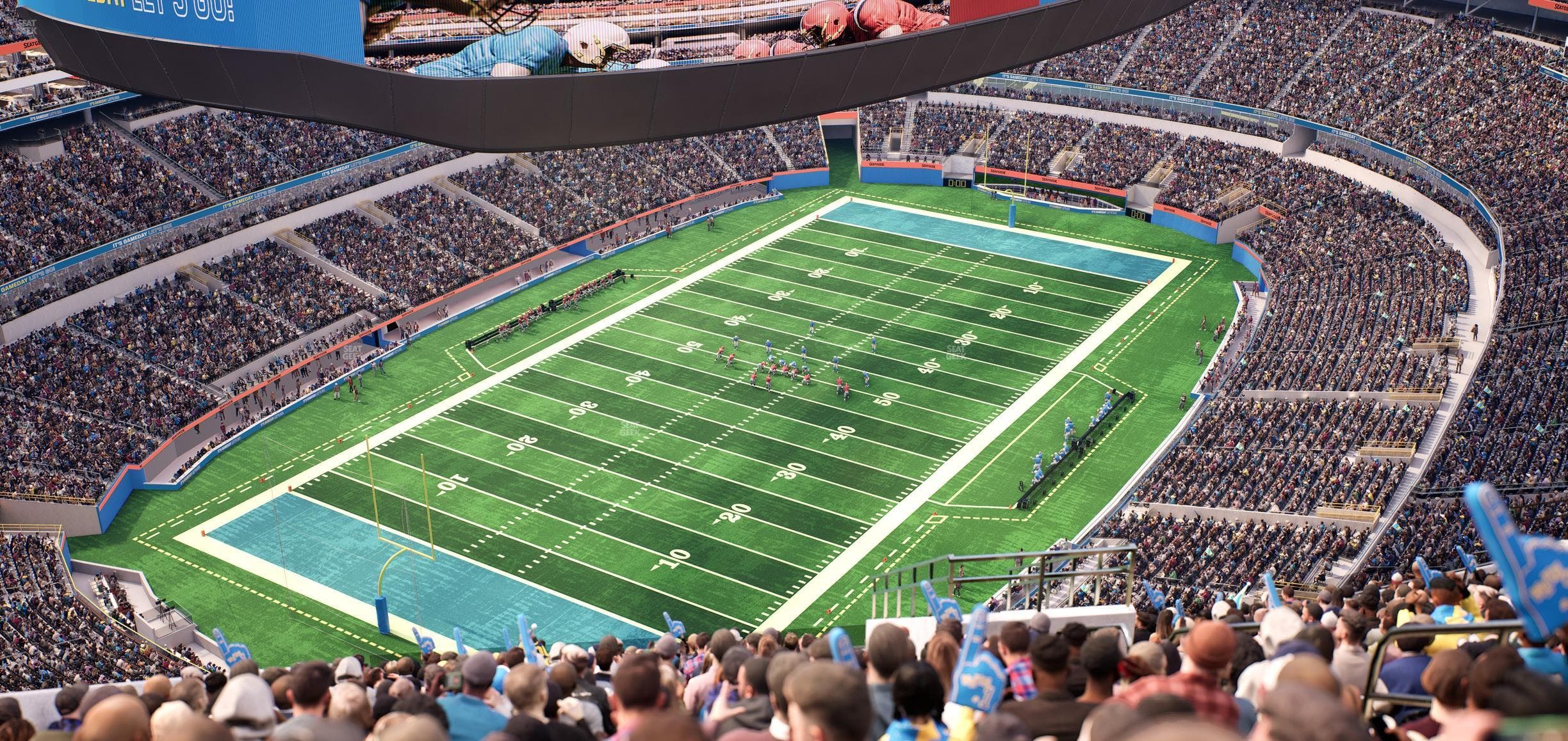 SoFi Stadium - Section 504 Seat View