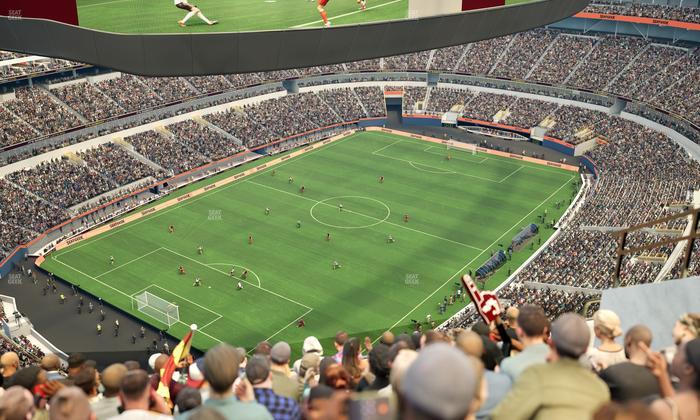 SoFi Stadium - Section 505 Seat View