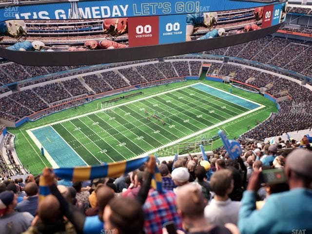 SoFi Stadium - Section 508 Seat View