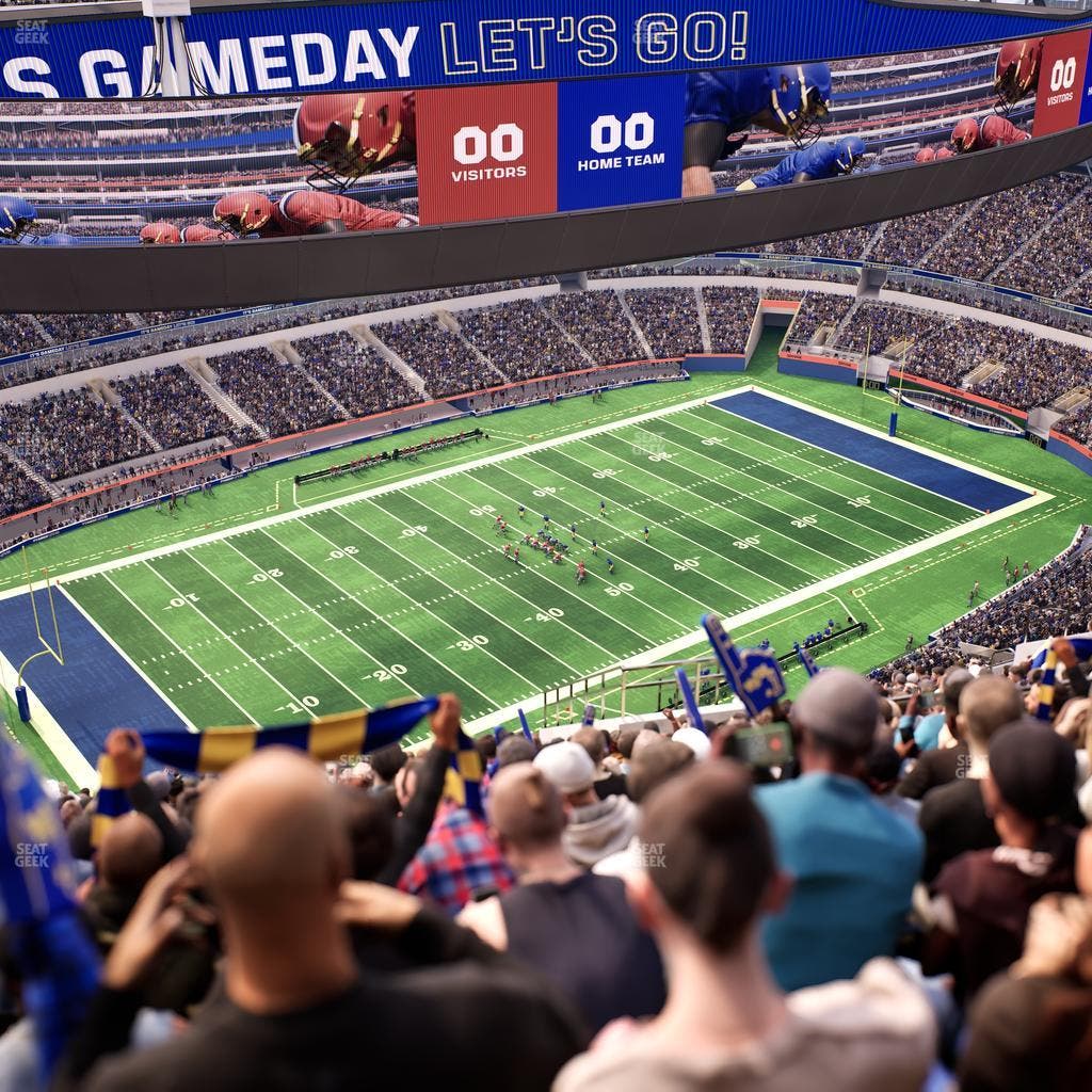 SoFi Stadium - Section 508 Seat View