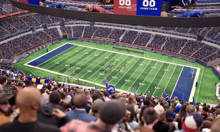 SoFi Stadium - Section 518 Seat View