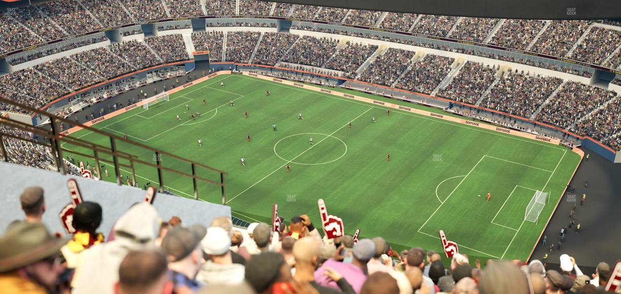 SoFi Stadium - Section 519 Seat View