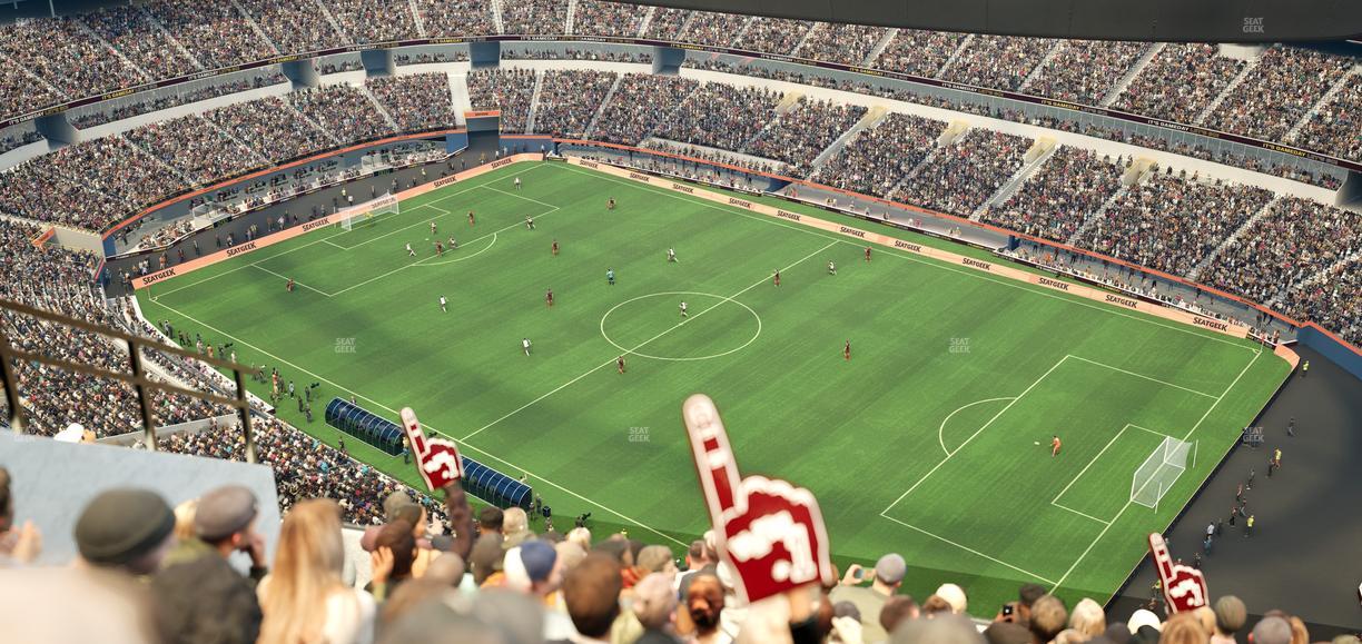 SoFi Stadium - Section 520 Seat View