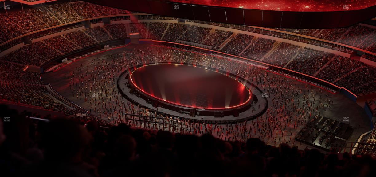 SoFi Stadium - Section 520 Seat View